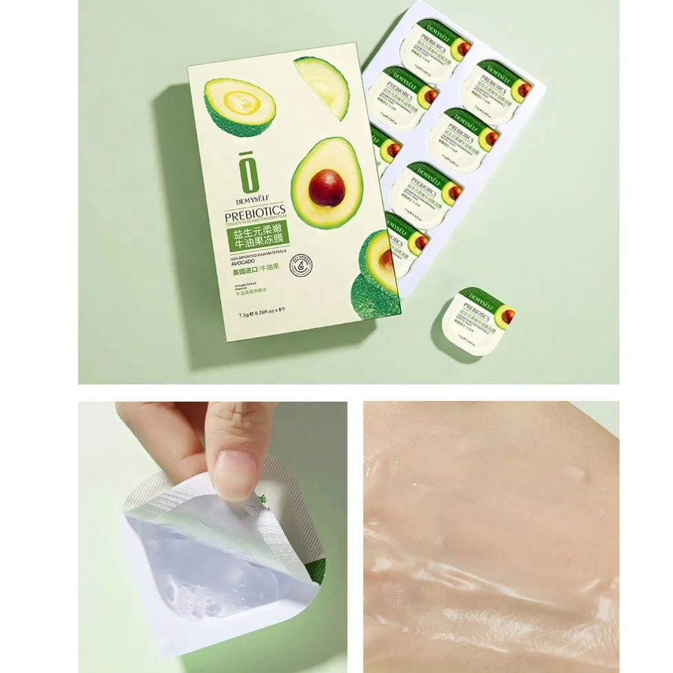 DEMYSELF watermelon  face powder peel off hydro set rose yapeng facial jelly mask