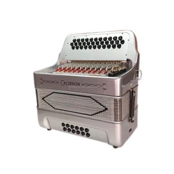 Seasound Factory 34 Buttons 12 Bass 3 Register Silver Student Accordion Accordions Musical JB3412C