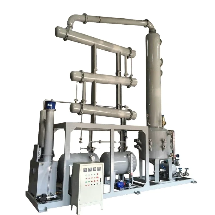 small capacity waste oil cracking waste oil distillation machine to diesel