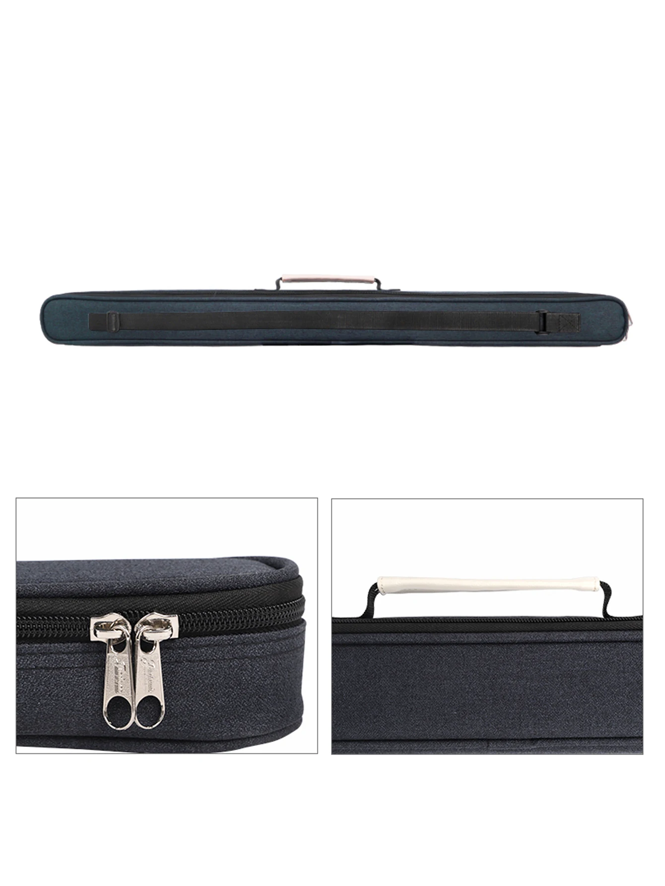 Monochrome simplicity can be customized logo one shoulder or handheld portable billiard cue case