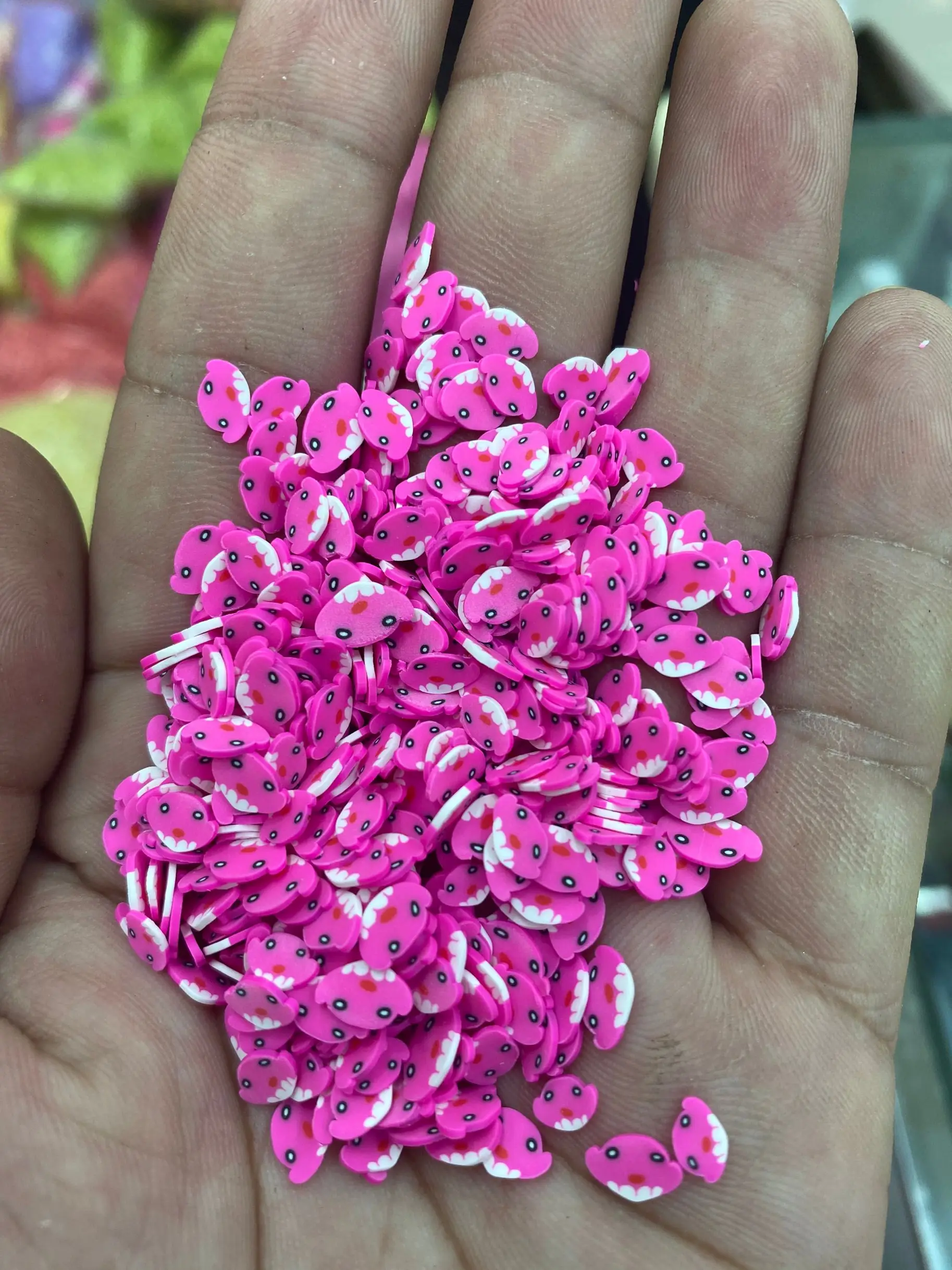 Nice Cute Lovely  Small Bird Chicken Shape Polymer Clay Sprinkles For Crafts Making Scrapbook DIY Slime Filler