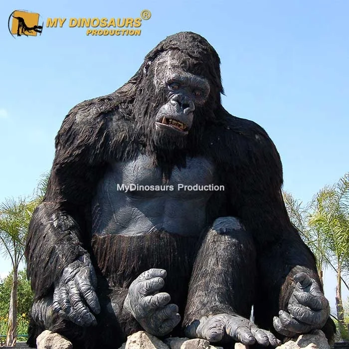MyDino L130 кино реквизит реалистичные искусственные животные гиганты статуи Kingkong для