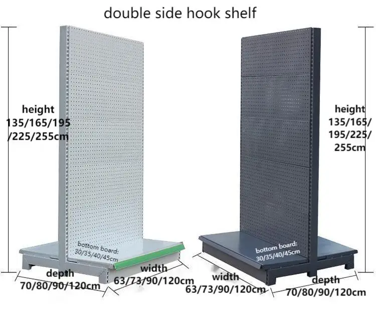 High Quality Full Shop Customization Supermarket Shelves For Retail Store Customized Gondola Supermarket Stand Store Shelf