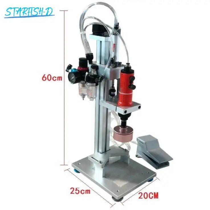 Automatic Glass Bottle Screw Capping Machine Manual Pneumatic Plastic Capper Machines