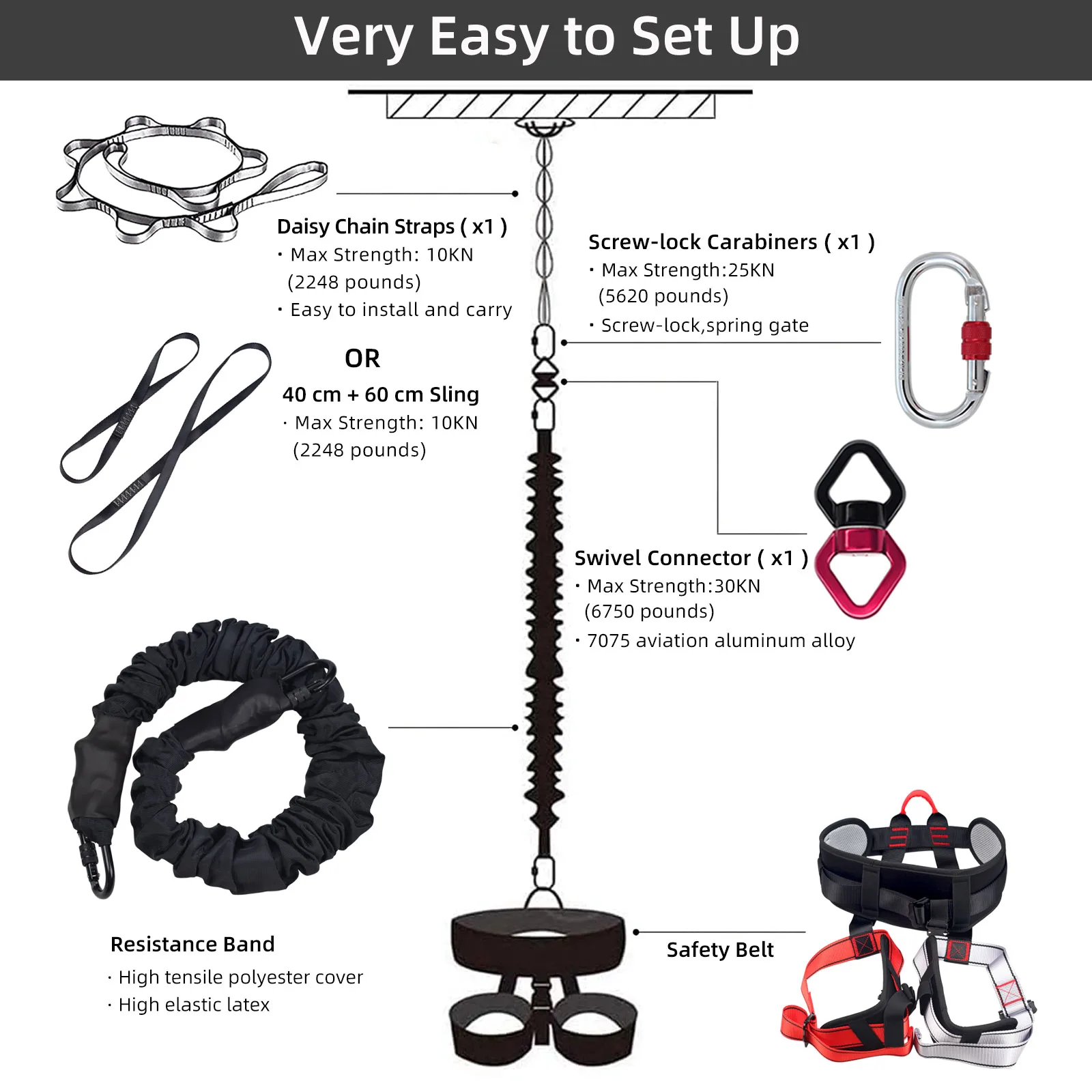 Prior Fitness New Design Bungee Dance Cords Workout for Suspension Trainer Bungee Exercises Bungee Dance Fitness