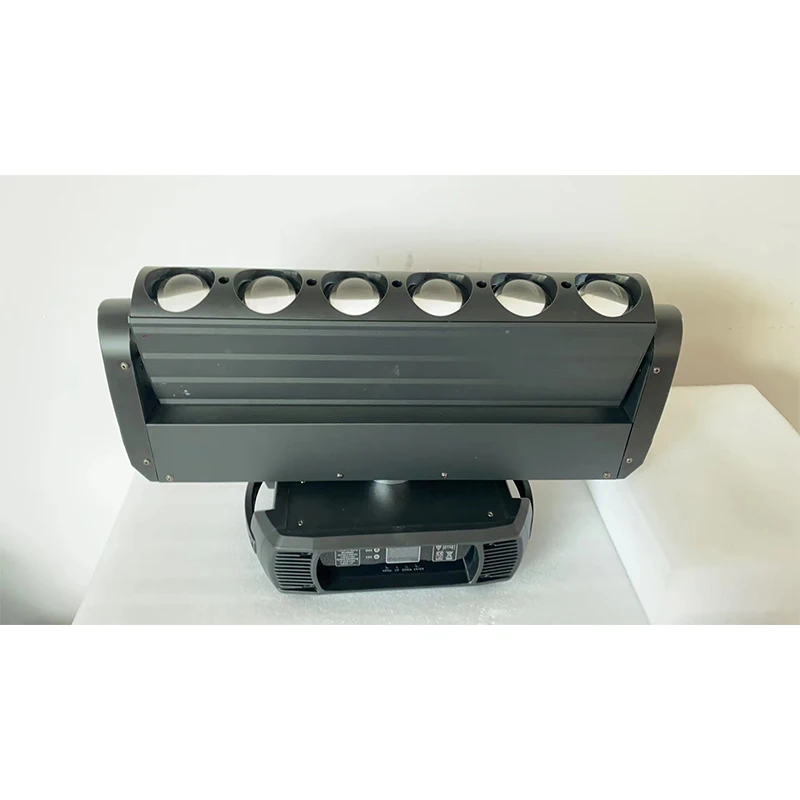 New styles Six 40W LED shaking head beam matrix lights Double sided electrodeless blade Strobe light Stage lights