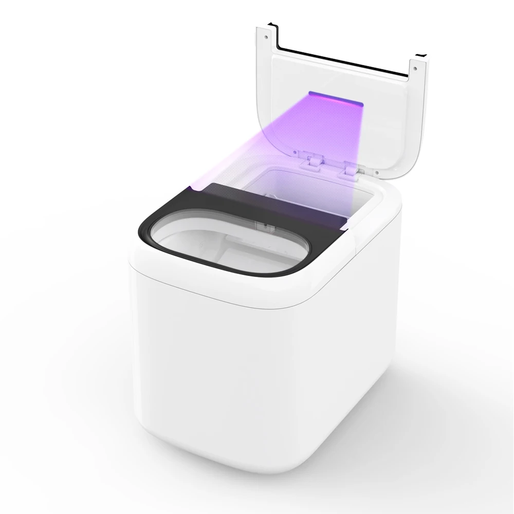 2024 Small Commercial Portable Round Nugget Home Quicek Ice Machine Maker