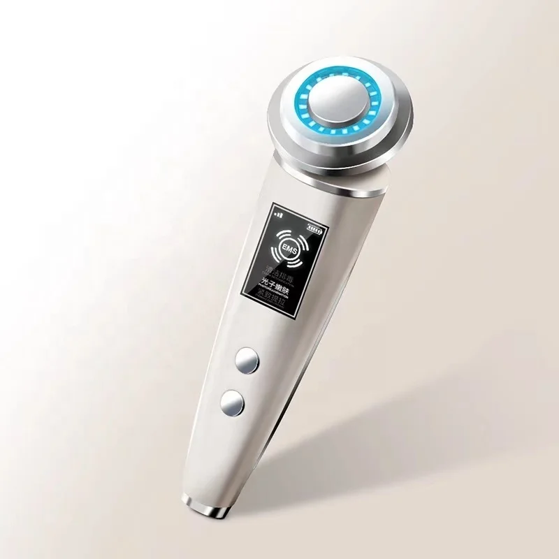 
Portable skin tightening device face massager cold and hot photon ultrasonic beauty machine 