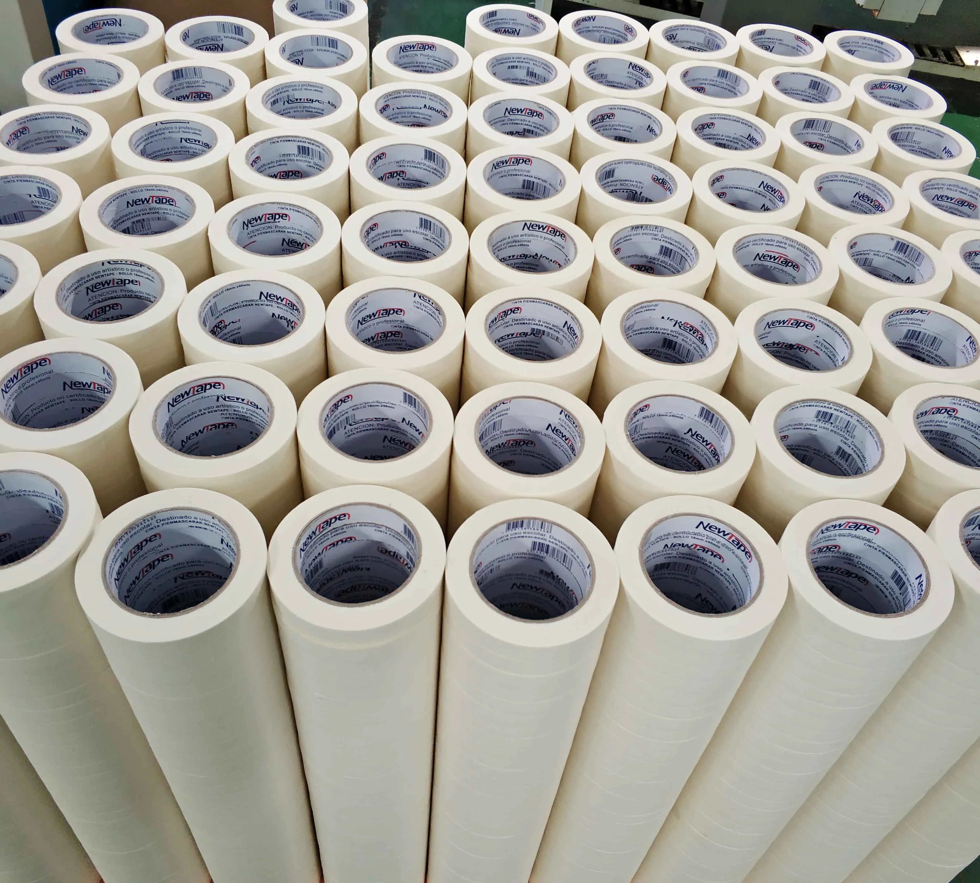 80C Heat Resistant White Automotive Adhesive Masking Tape