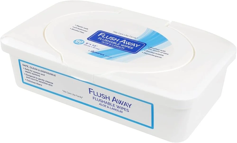 OEM Factory Wet Wipes With Aloe and Lanolin Private Label Alcohol Free Organic Flushable Wipes