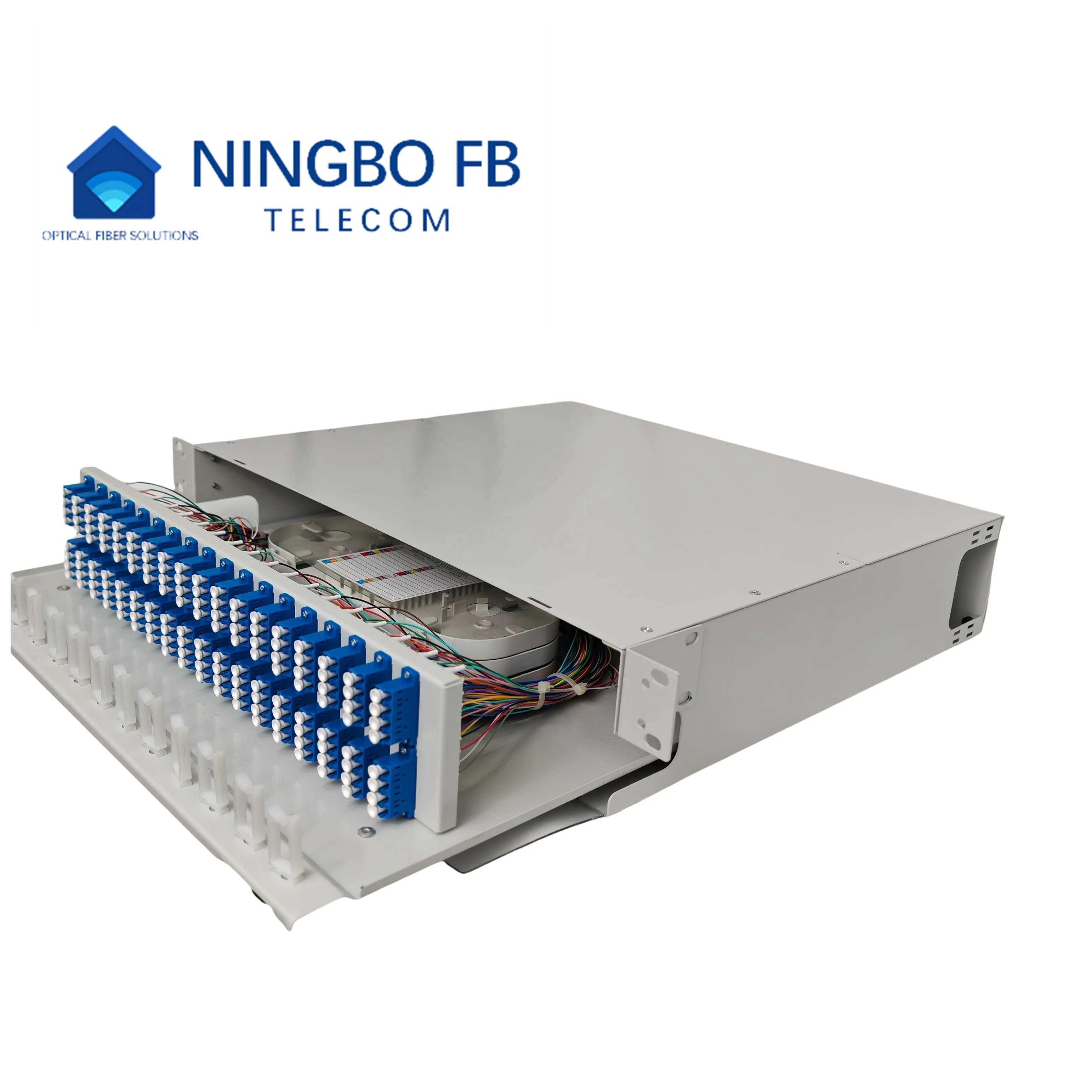 Optical Distribution Frame with Patch Panel  19-21 Inch Auto Adjust 12 24 48 72 96 144 288  port core Optic Fiber Rack