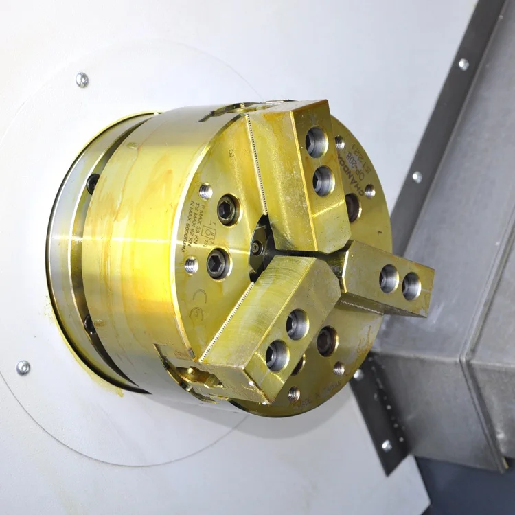 
Small cnc lathe with live tooling machine KDCK-25 