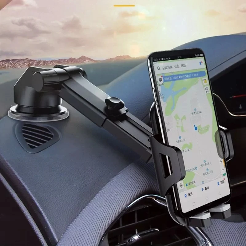  Универсальный автомобильный держатель для телефона крепление на приборную панель автомобиля лобовое стекло сотового Автомобильный