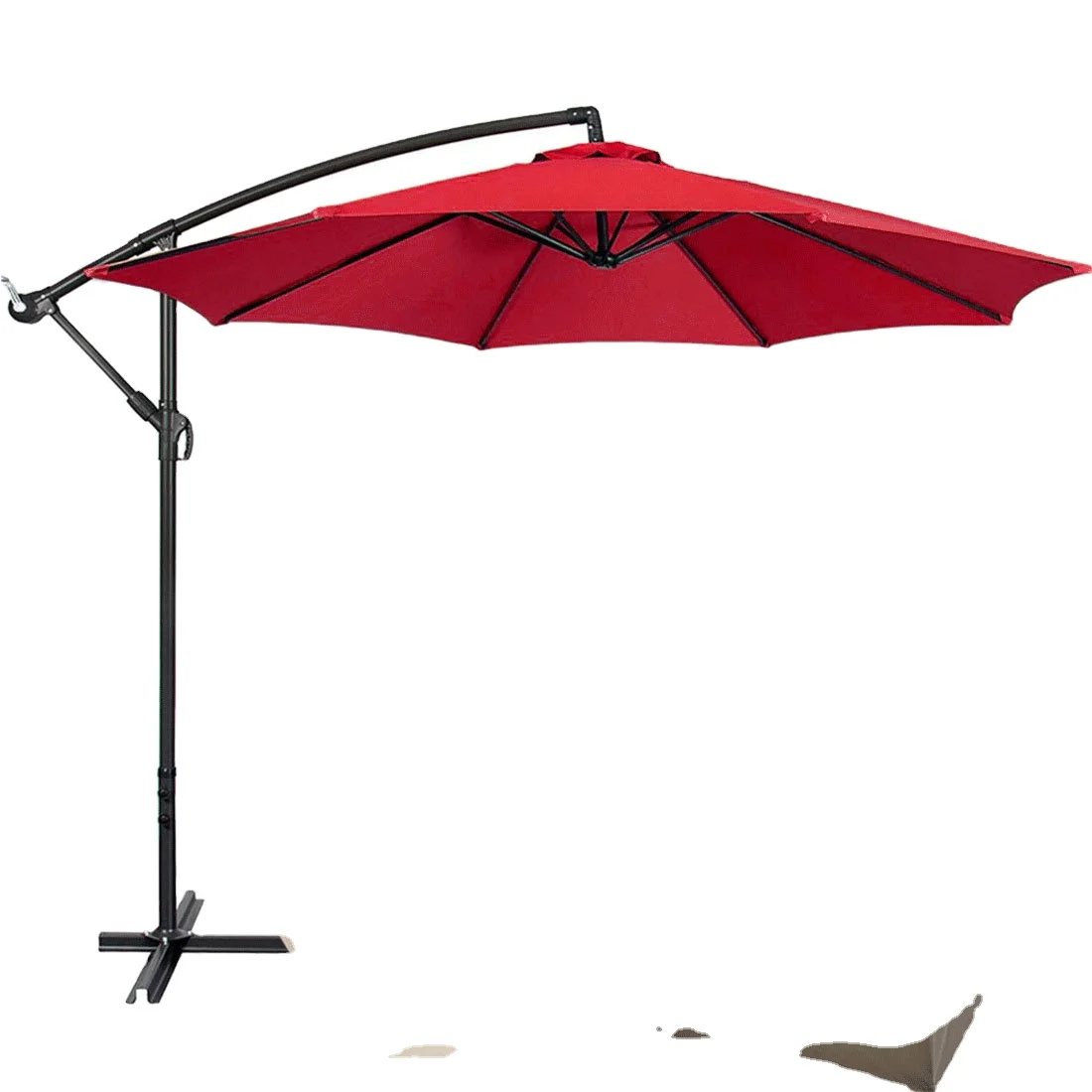 Outdoor patio umbrella fabric polyester sunshade umbrella cloth to replace the sun-proof rain-proof cloth garden column umbrella
