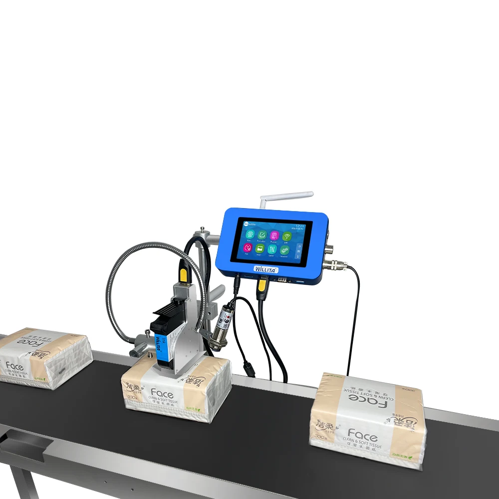 cheap price Online ink jet coding machine batch coder inkjet printer expiry date bottle carton box TIJ