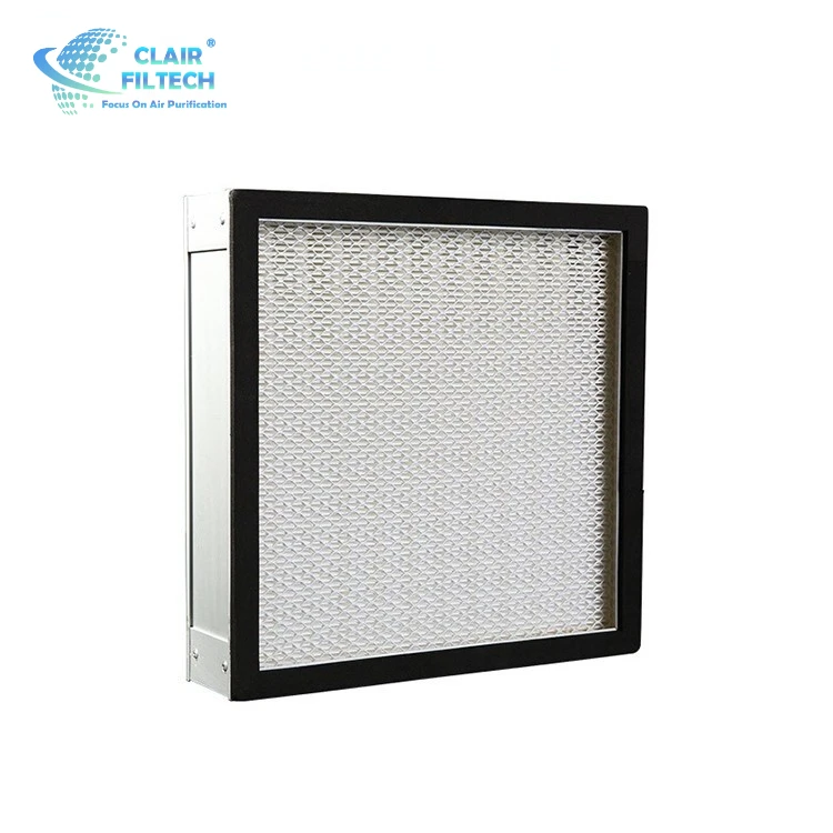 Pleat HEPA Filter  E11/E12/H13/H14 Medium HEPA automotive coatings sturdy structure air purifies