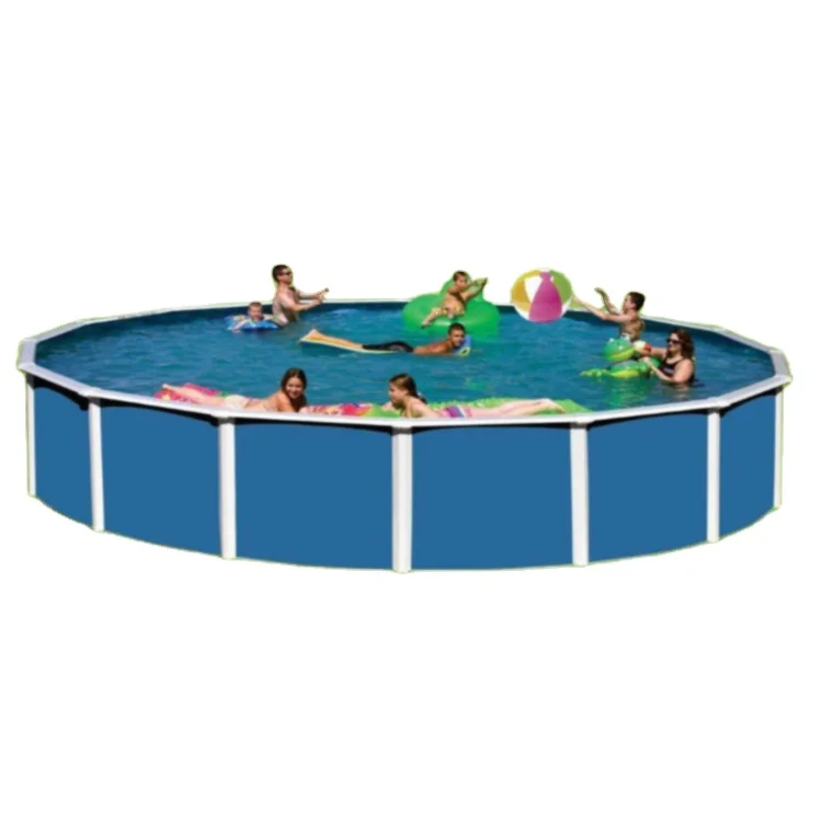 
High Quality Metal Frame Steel Removable Above Ground swemming pool Pool For Sale 
