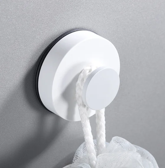 2022 New Bathroom Towel Hook Vacuum Suction Cup Holder Shower Hooks Hanger for Towel Storage Kitchen