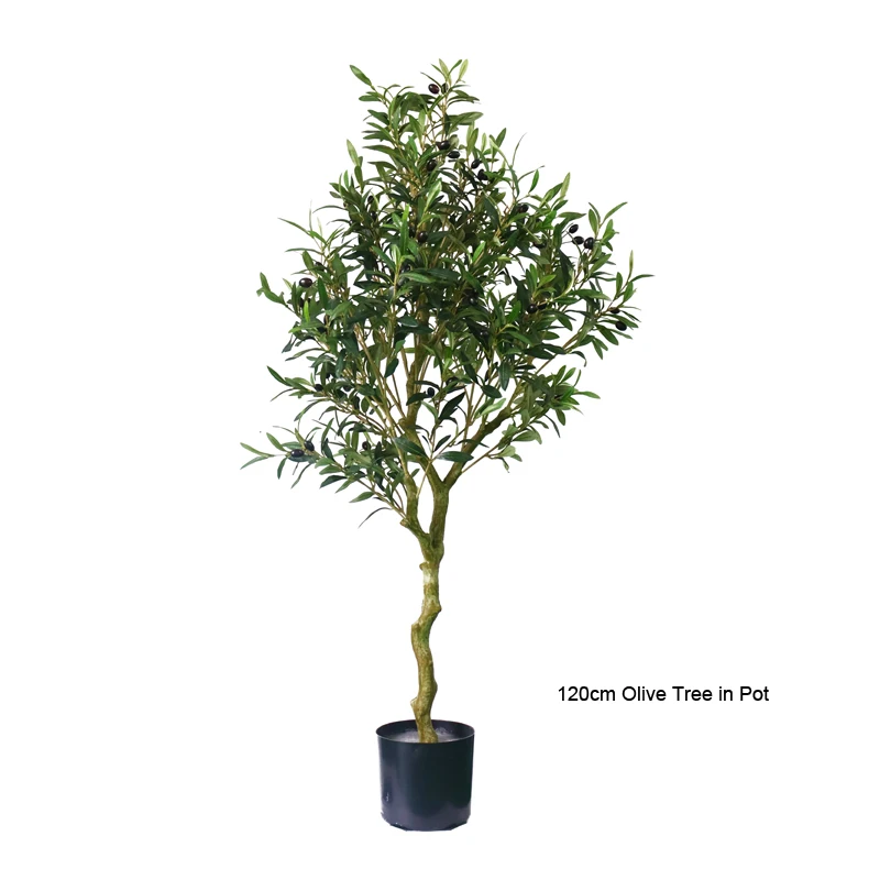 Artificial Olive Tree Uv Rated Faux Plants Boxwood Topiary Fake Pine Trees Plantas Artificiales Potted Outdoor Indoor Decor