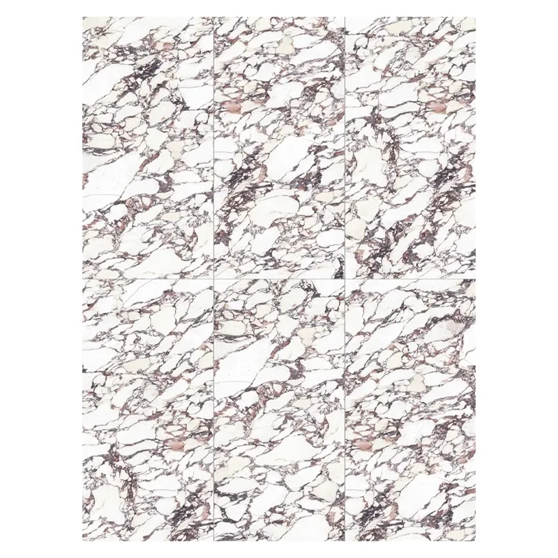 Italian Calacatta Viola Natural 100% Marble Tile Purple with White and Purple Low Price 1-Year Warranty-Calcutta Viola