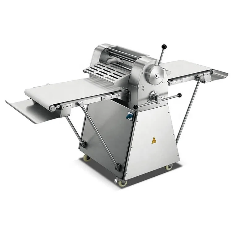 New Automatic Croissant Machine Laminator Dough Flatter Sheeter Bakeries Restaurants Nut Wheat Flour Milk Water Pizza