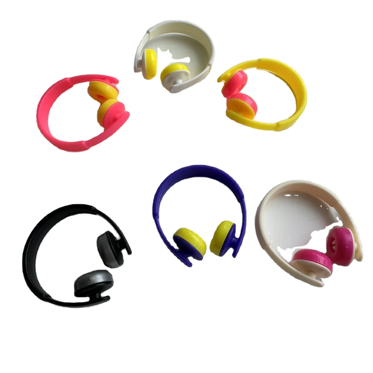 new product 2024 Dollhouse Headphone accessories hairpin sell cute hat with accessories hanging neck headphone doll small toys