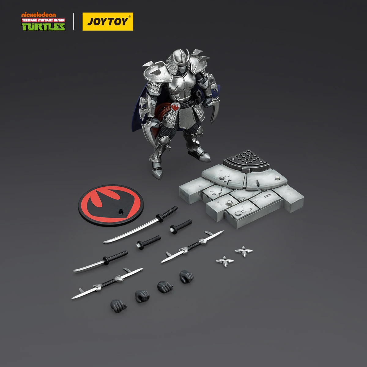 Фигурка JOYTOY 1/18 для TMNT-Shredder JT00157