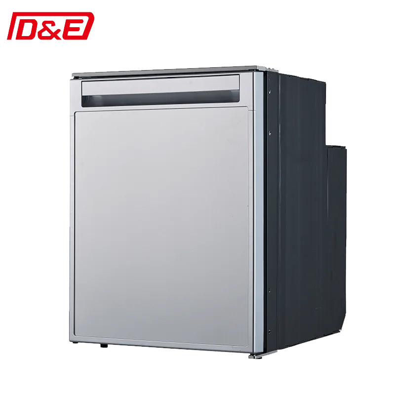 High Quality DC 12V 24V AC 100-120V/220-240V 80L Electric Compressor Fridge  Refrigerator Suitable for Truck RVs Boat Camping