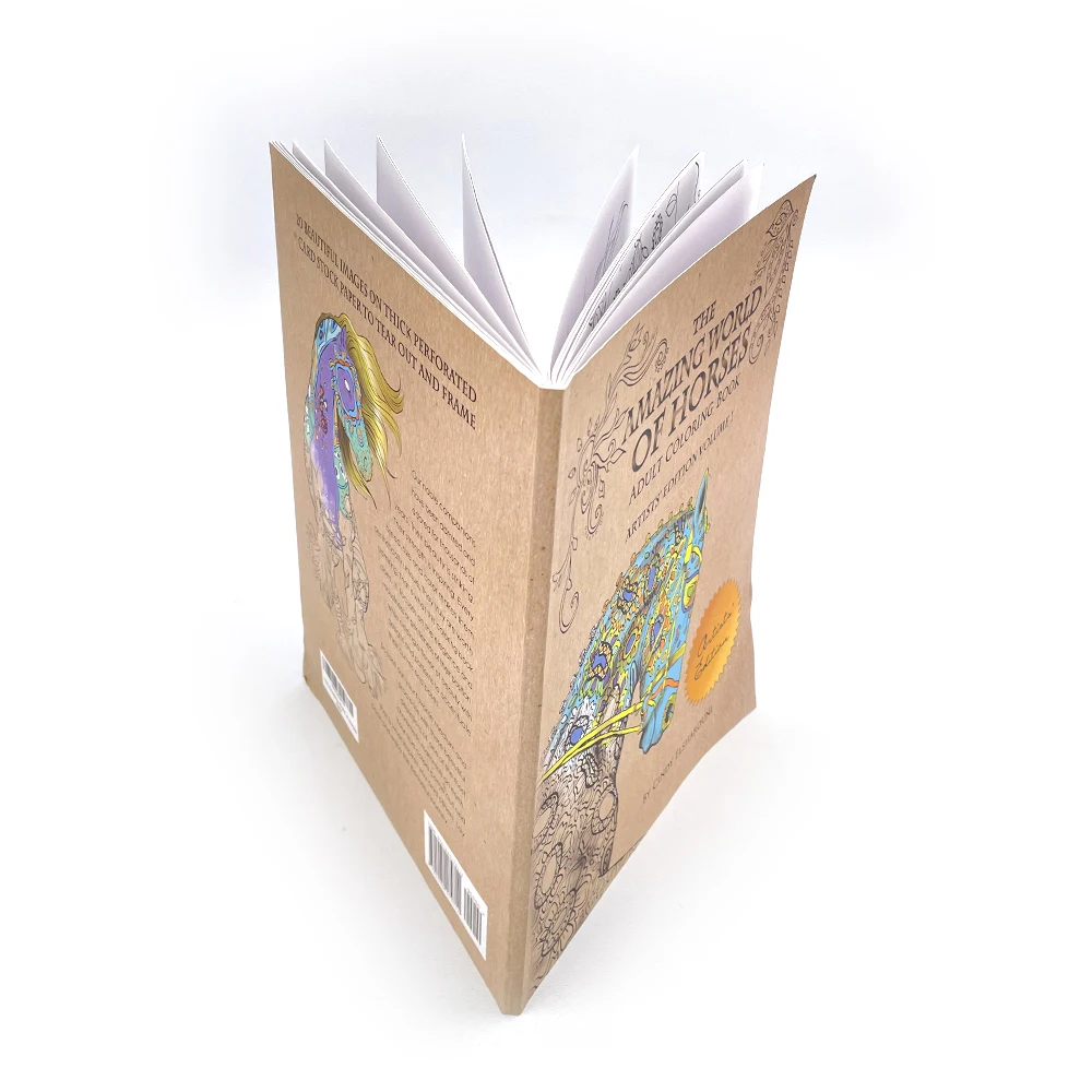 Custom Experienced Hardcover The Factory Price Color Story Picture Book Spot UV Children Book Printing