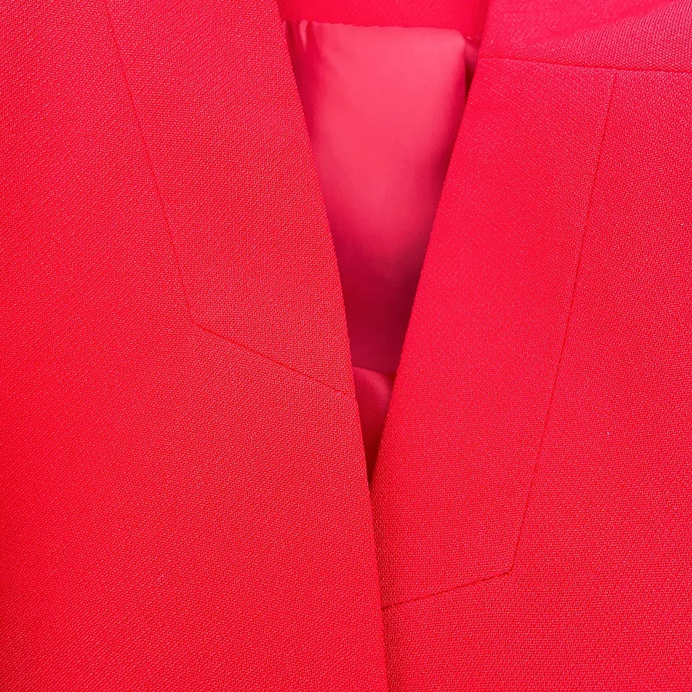 Blazer fashion hot sale long sleeve solid color autumn women suit