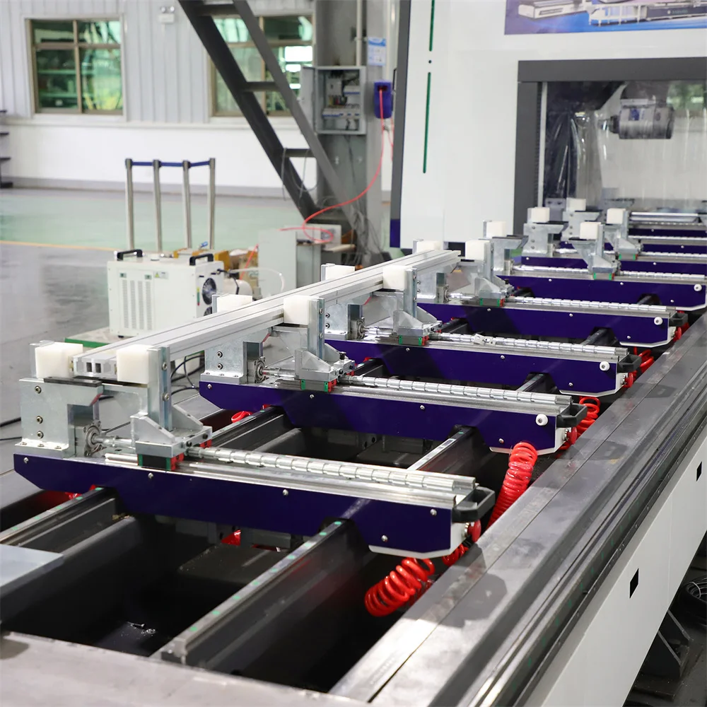 Multifunctional 5-axis CNC drilling milling and cutting machining center for aluminum alloy curtain wall