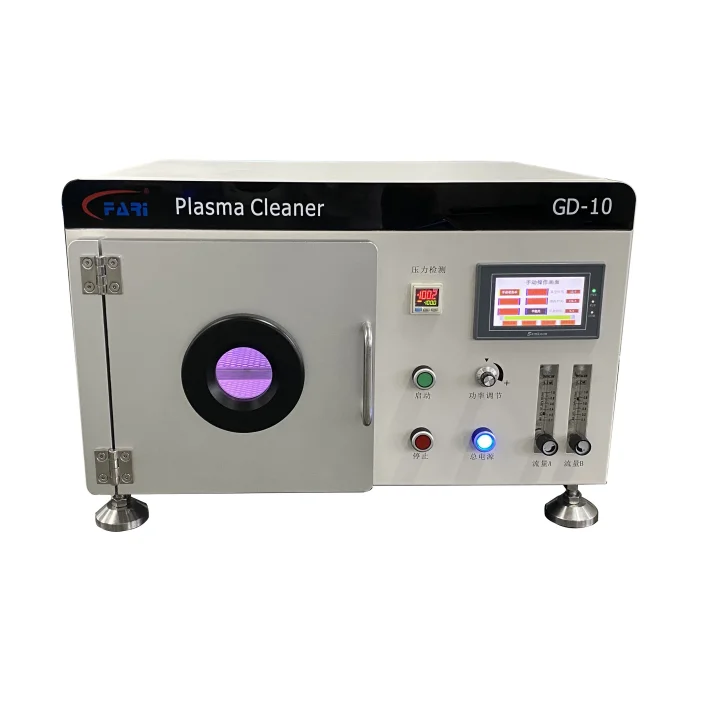 RF Generator Plasma Cleaning Machine Plasma Cleaner with 10 L Chamber