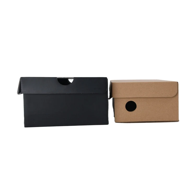 Custom Biodegradable Paper Pulp Boxes Folding Shoe Box Packaging with Custom Logo for Clothes and Shoes