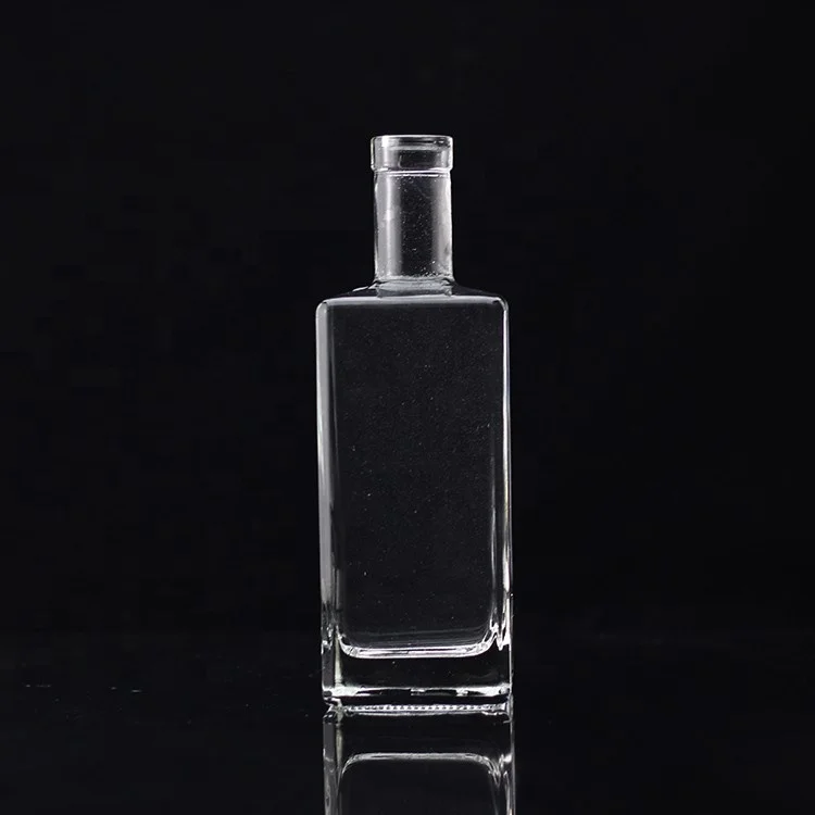 1 Liter 750ml Whiskey Glass Liquor Bottle With Cork