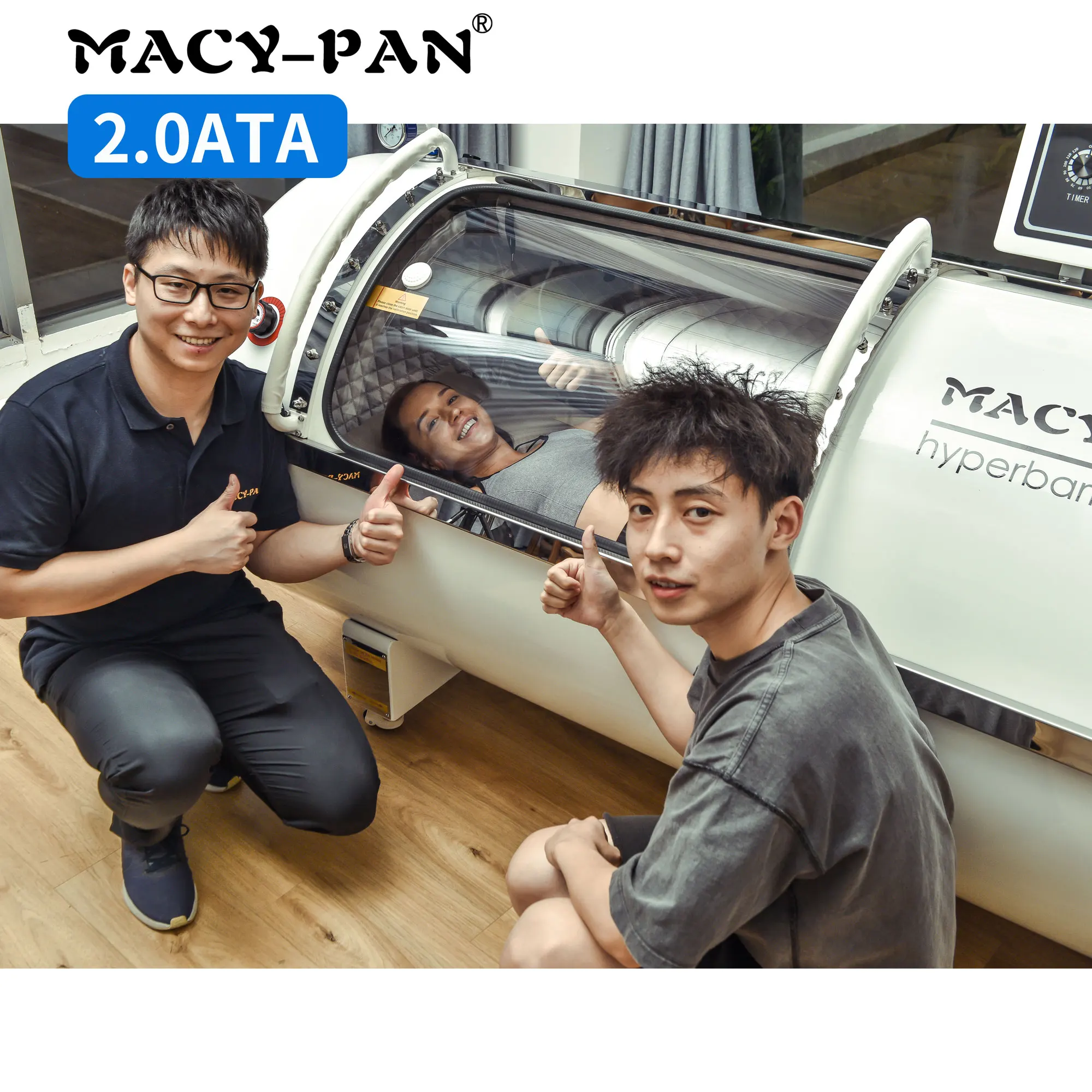 Macy-PAN Hard Type 2.0 ATA Home Use Hyperbaric Chamber Manufacturer Direct Sale with Preferential Price