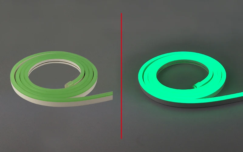 Waterproof Ip67 Smd 2835 Led Neon Flx Tube Light 2 Wires 10*20mm 230v For Christmas Party Wedding Holiday Decor Lighting