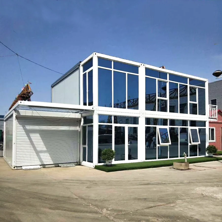 Luxury Prefabricated 40ft Container House Ready Made Economical Cheap Modular Portable Living Container Office With Bathroom