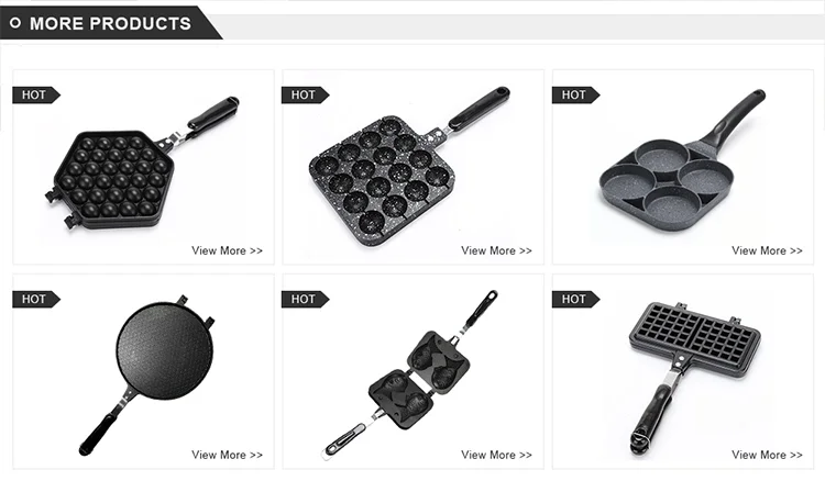 Non-Stick Waffles Maker Machine Kitchen Waffle Baking Mold Gas Pan Bubble Egg Cake Oven Breakfast Machine