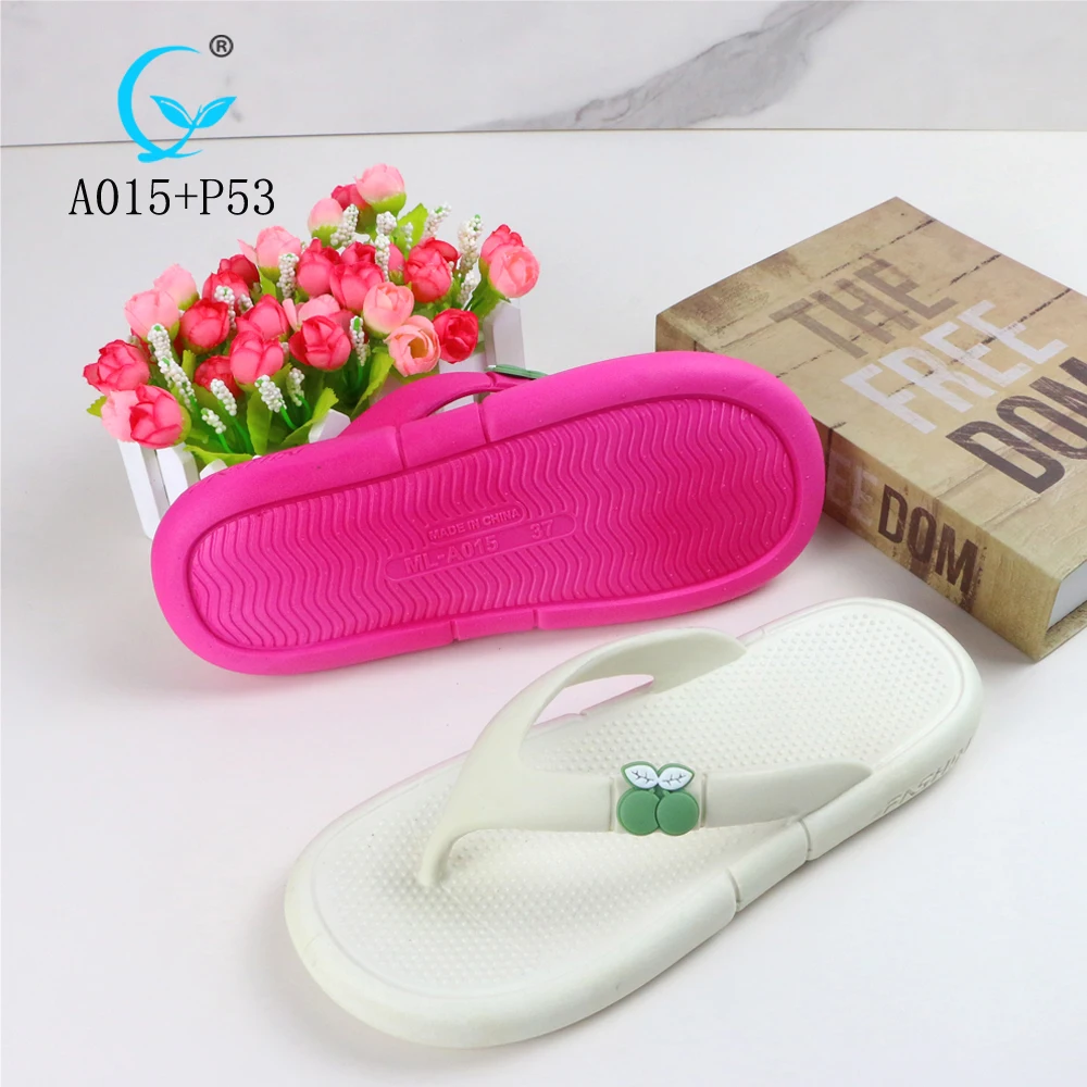 Ladies Hawai Plastic Pantuflas Flip-flops Sleeper Summer Chappal Women Flip Flops Slippers