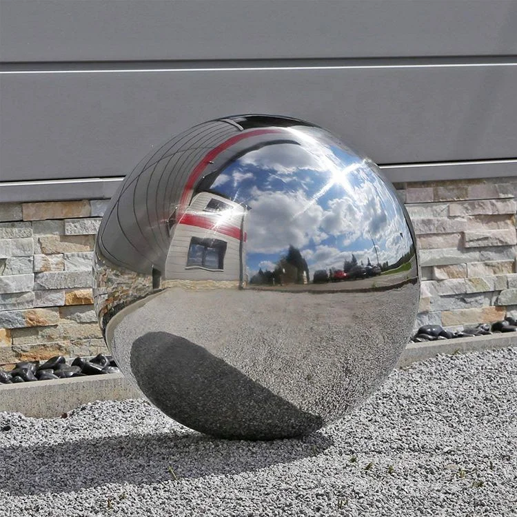 50-2000mm Floating Pond Balls 304 Stainless Steel Gazing Ball Mirror Polished Hollow Ball Reflective Garden Sphere