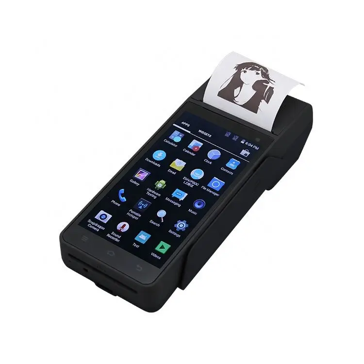 Metax  Z90 Android 7.1 Portable POS Terminal 4G Wifi Android POS System