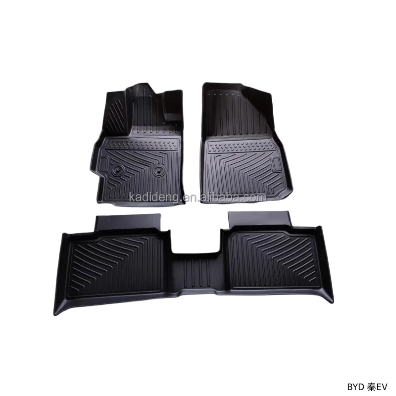 Customized Novel Design Non-Slip Waterproof Comfortable Luxury Interior 3D Tpe Car Floor Mats