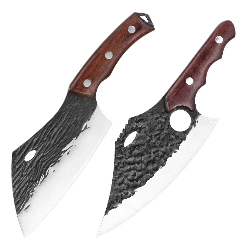 Stainless steel Butcher Knife Hand Forged Meat Cleaver Knife Viking Knives Meat Cutting Kitchen