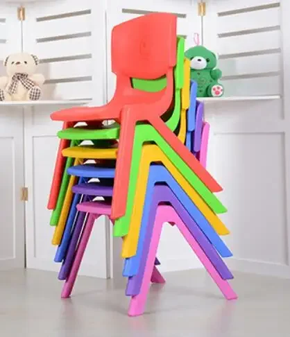 Plastic Colorful Table and Chair Children Furniture Sets Kindergarten Nursery School Classroom