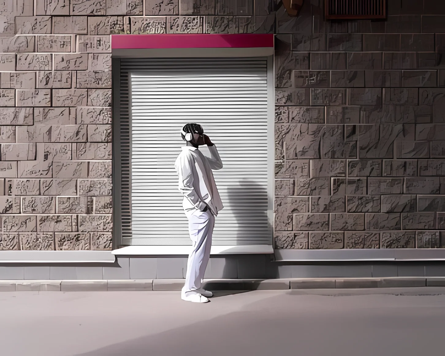 Insulation sealing Anti-theft shading aluminum roll-up garage door exterior Anti-theft storefront doors