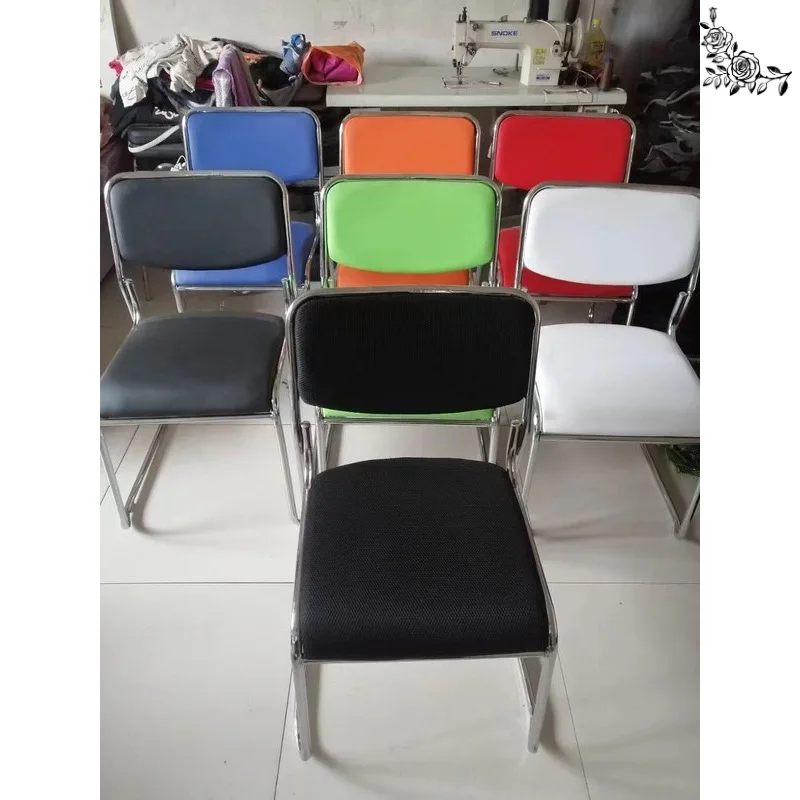 guest manager office chair special treatment leather cushion conference chair household study stool dormitory leisure chair