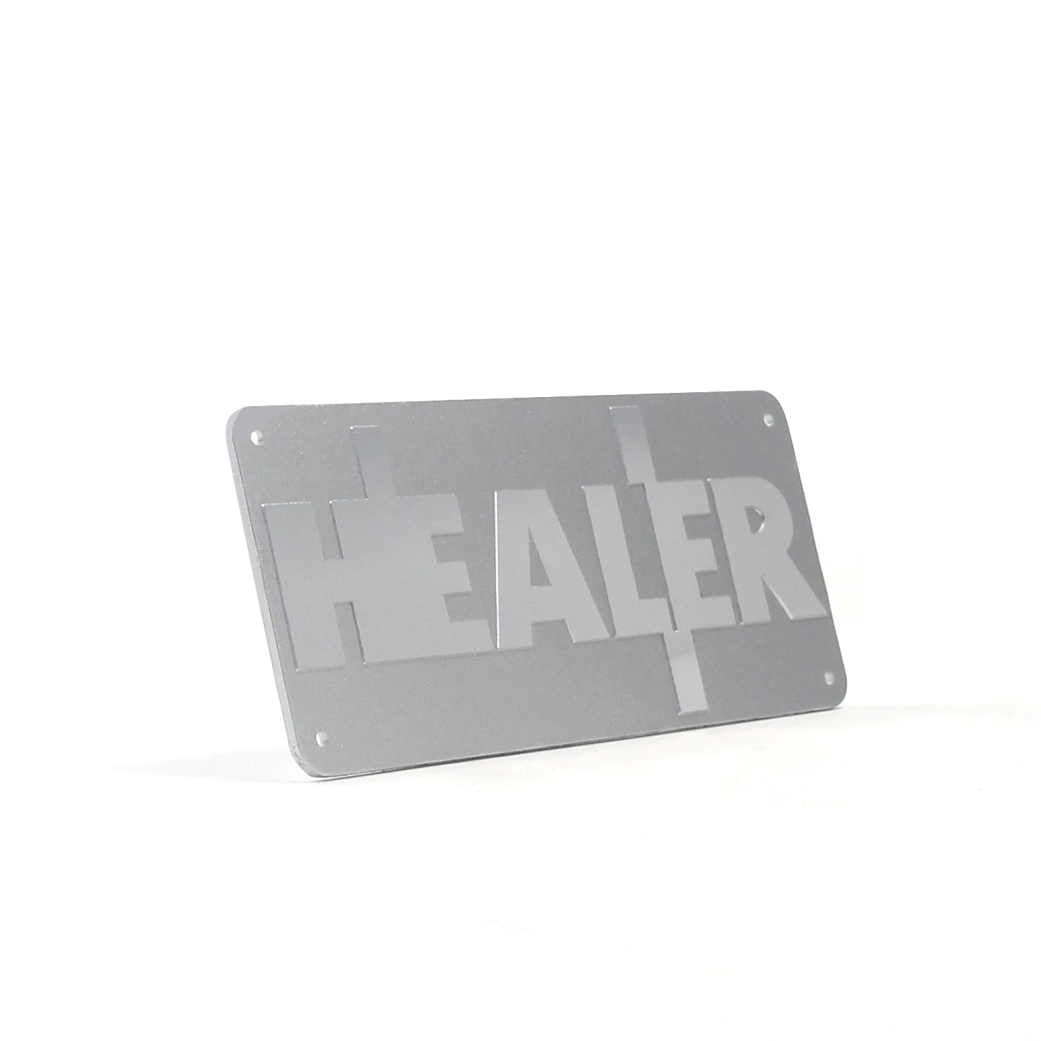 Shop business nameplate Of aluminum car Body decoration custom Name information number plate metal plates brand logos