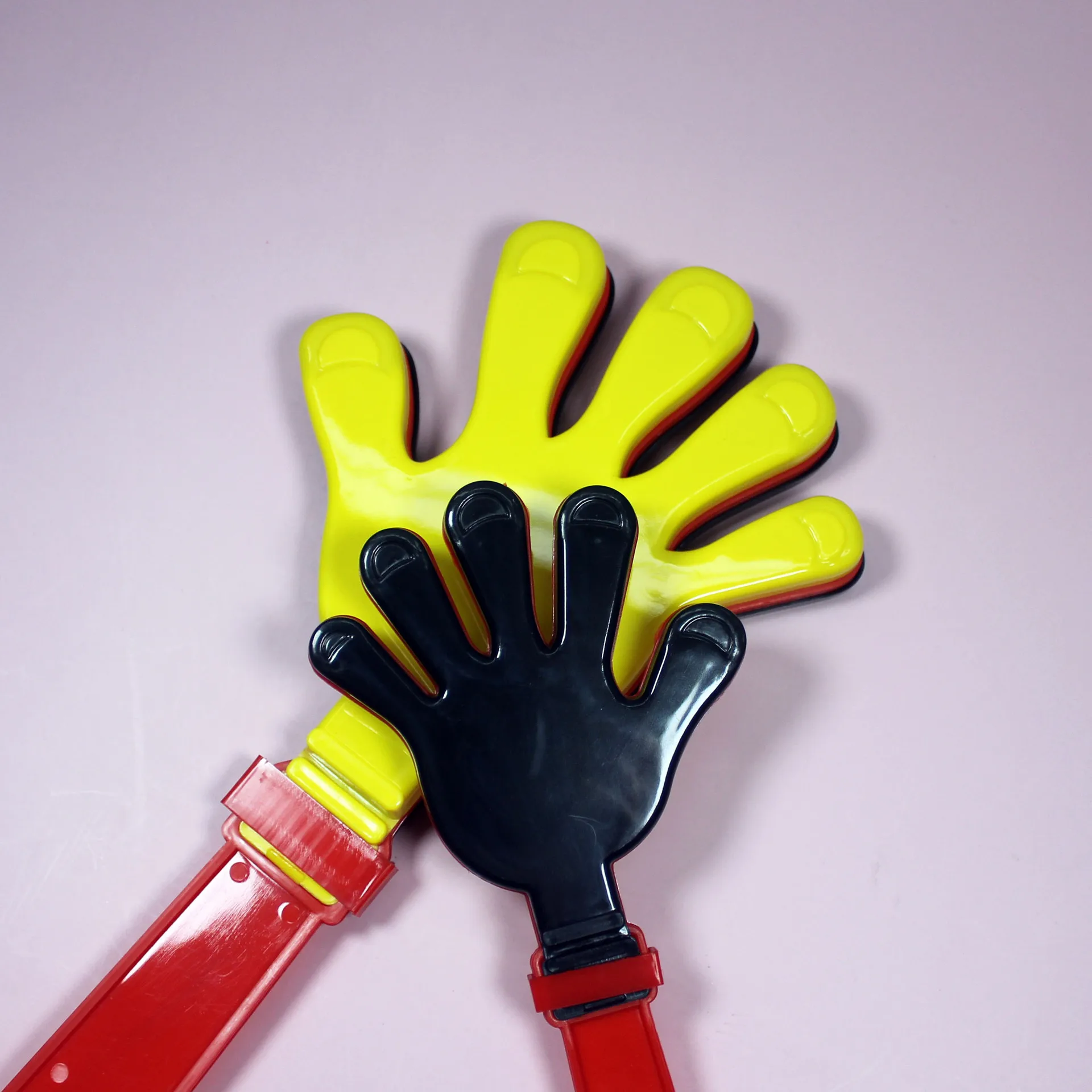 Promotional Plastic Hand Clappers Noise Maker Customized Logo Printed Hand Clappers