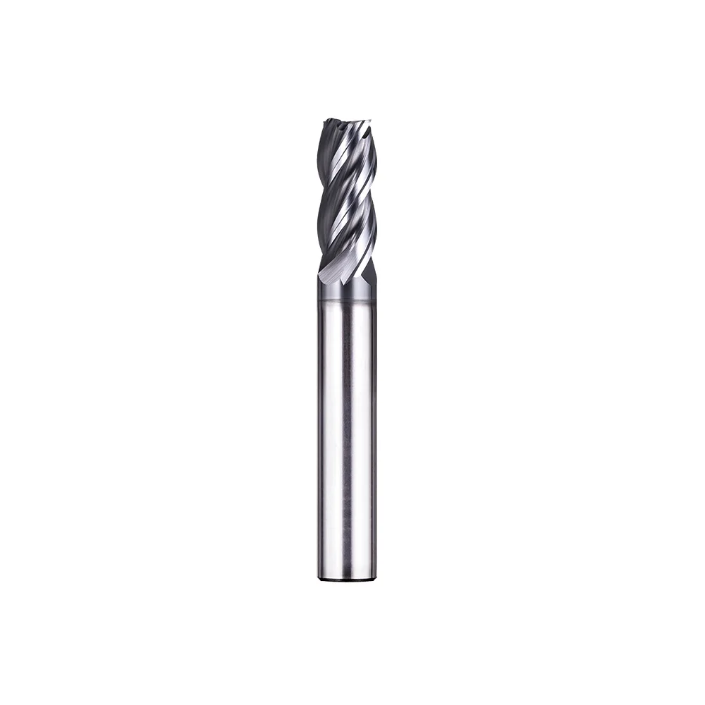 D8*20Lc*60L*d8 Solid Carbide High Precision 4 Flutes Square Variable Helix End Mill for High Efficiency Machining