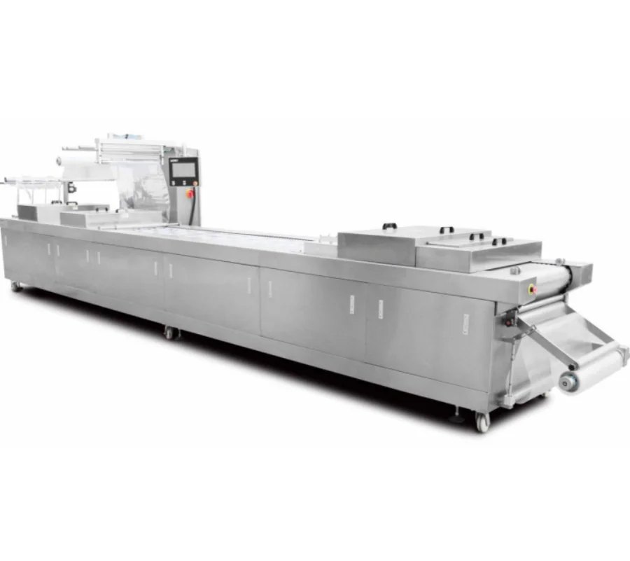Automatic Thermoforming Vacuum Packaging Machine for food Steak Skin Package
